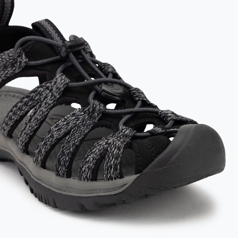 Dámske sandále KEEN Whisper black/ steel grey 7