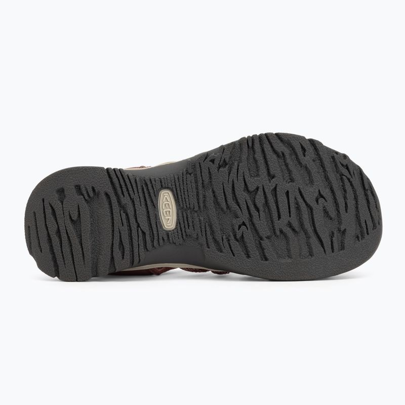 Dámske sandále KEEN Whisper rose brown/peach parfait 4