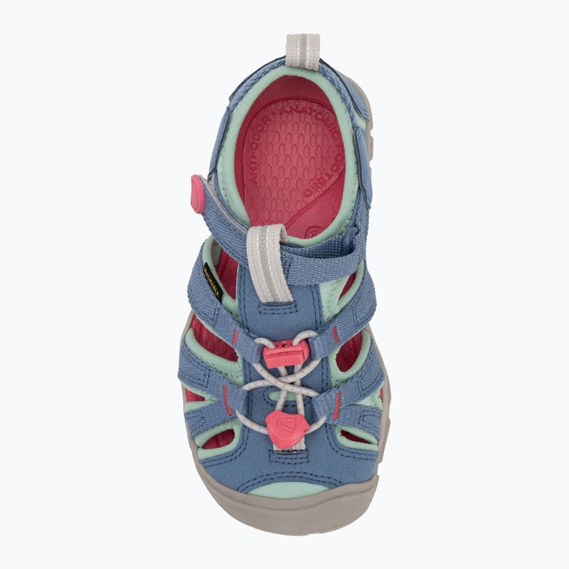 Detské sandále KEEN Seacamp II CNX coronet blue/hot pink 5