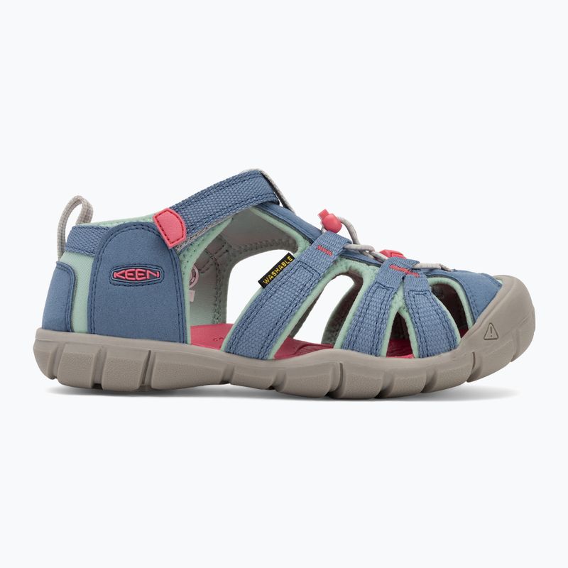 Juniorské sandále KEEN Seacamp II CNX coronet blue/hot pink 2