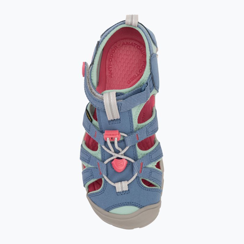 Juniorské sandále KEEN Seacamp II CNX coronet blue/hot pink 5