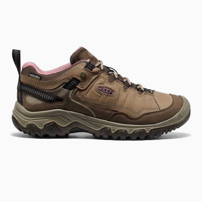 Dámske trekingové topánky KEEN Targhee IV Wp brindle/nostalgia rose 2