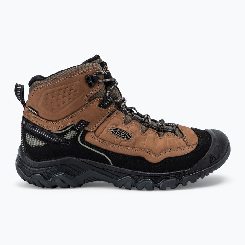 Pánske trekové topánky KEEN Targhee IV Mid Wp wide bison /brindle 2