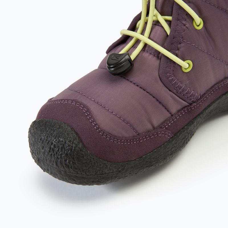 Juniorské topánky KEEN Howser II Chukka WP plum perfect/daiquiri green 7