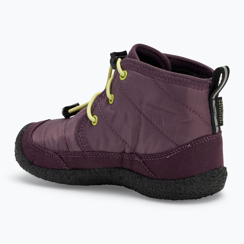 Detská obuv KEEN Howser II Chukka WP plum perfect/daiquiri green 3