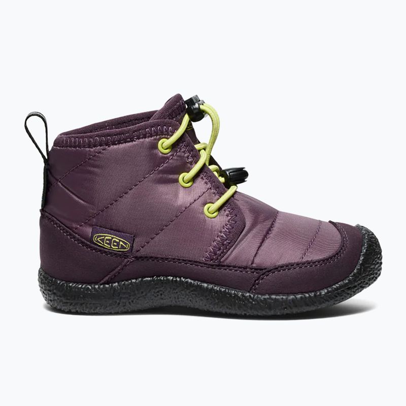 Detská obuv KEEN Howser II Chukka WP plum perfect/daiquiri green 8