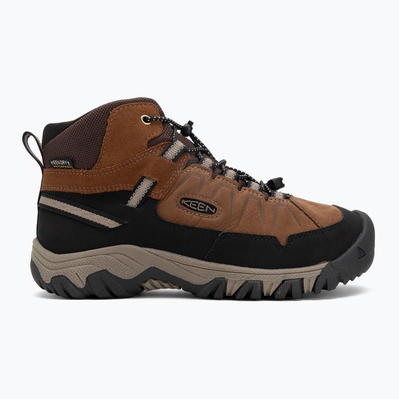 Detské trekingové topánky KEEN Targhee IV Mid Waterproof bison/brindle 2