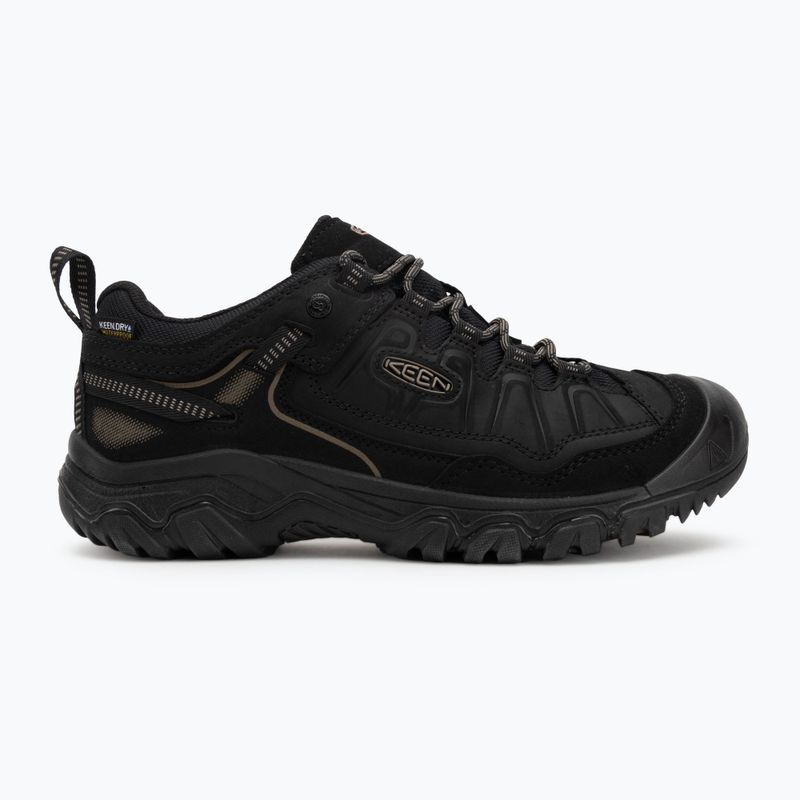 Pánske trekové  topánky KEEN Targhee IV Waterproof triple black 2