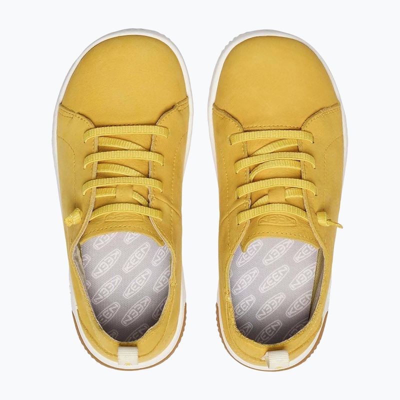 Juniorské topánky KEEN Knx Lace daffodil/ star white 5