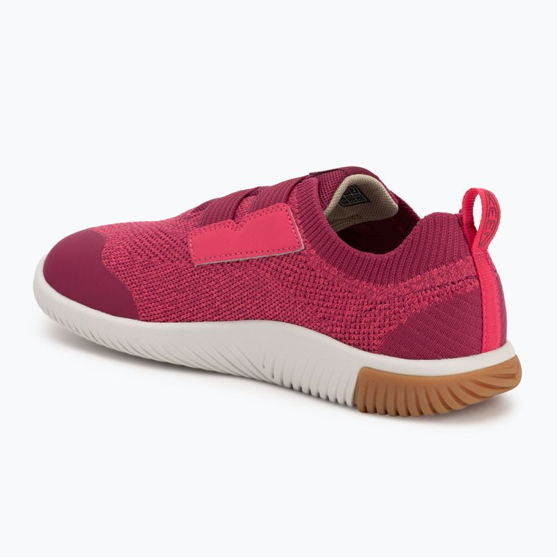 Juniorské topánky KEEN Knx Knit Ds beaujolais/ raspberry 3