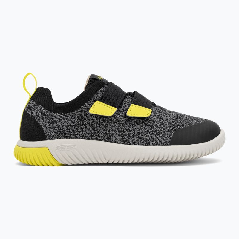 Juniorské topánky KEEN Knx Knit Ds black/ evening primrose 2