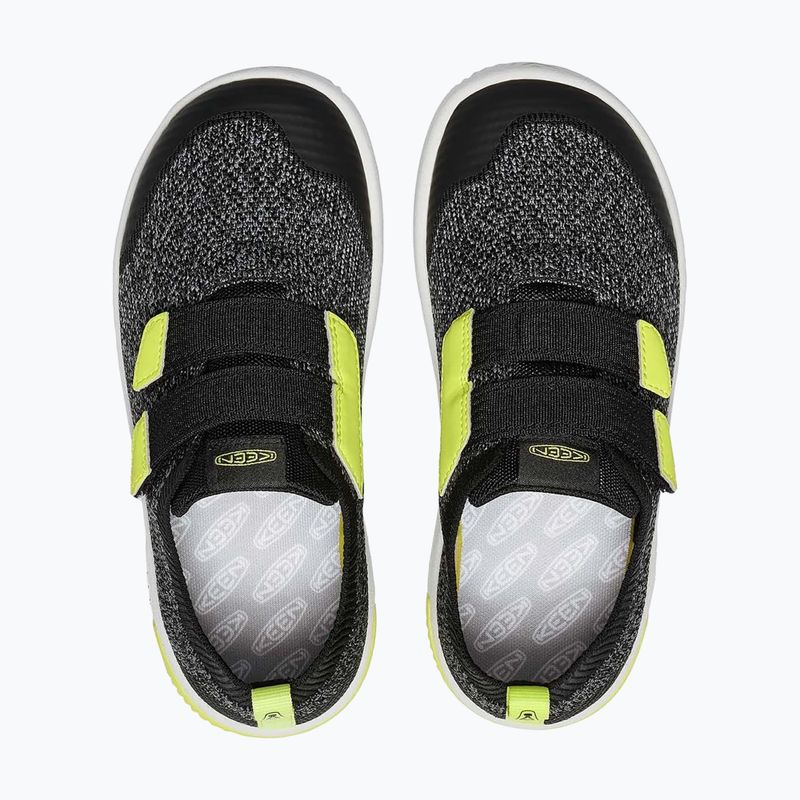 Juniorské topánky KEEN Knx Knit Ds black/ evening primrose 12