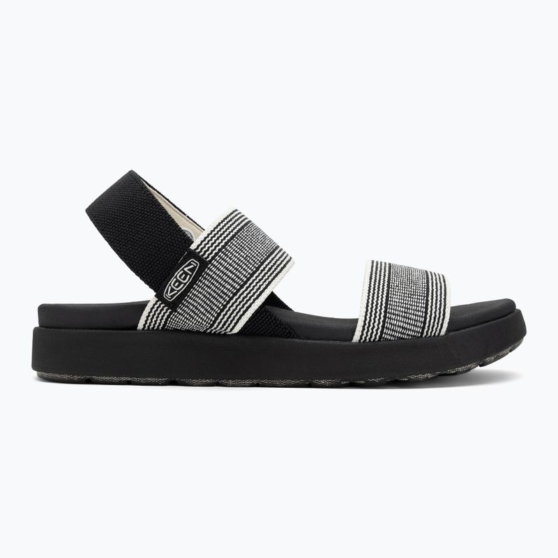 Dámske sandále KEEN Elle Backstrap black/star white 2