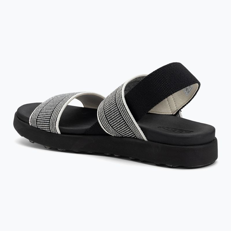 Dámske sandále KEEN Elle Backstrap black/star white 3