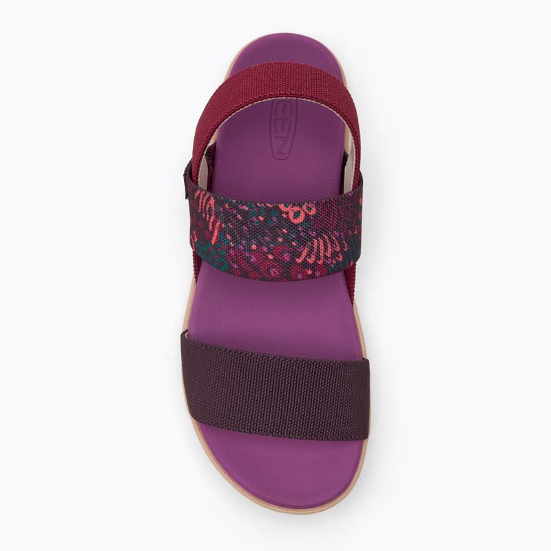 Dámske sandále KEEN Elle Backstrap beaujolais/plum perfect 4