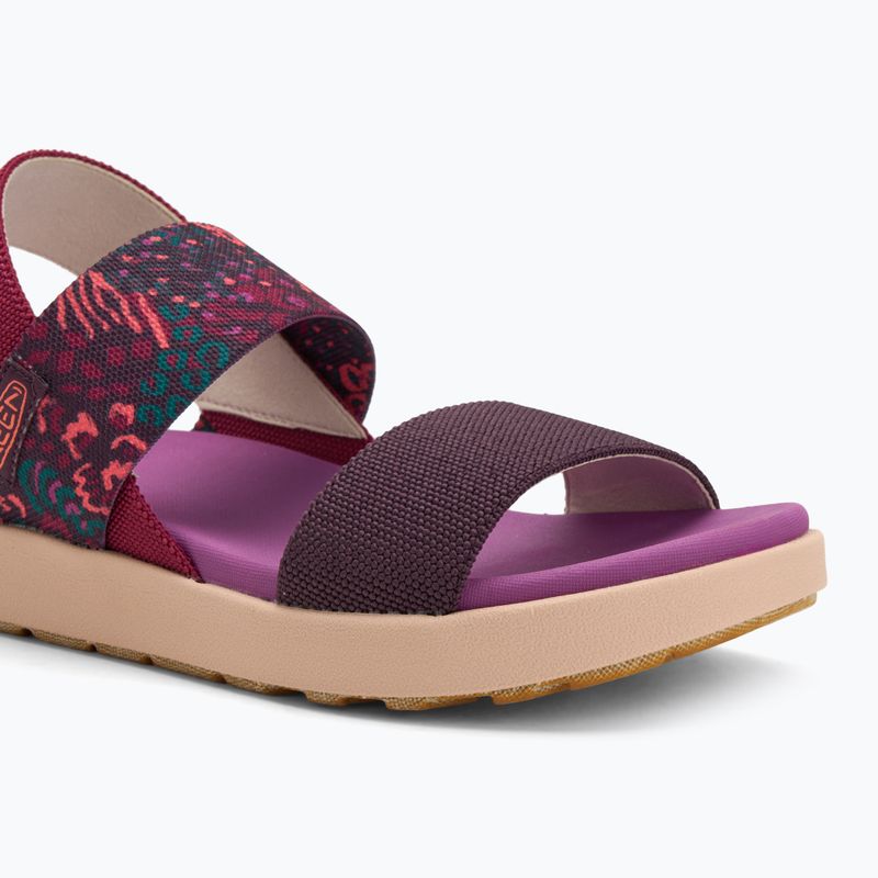 Dámske sandále KEEN Elle Backstrap beaujolais/plum perfect 7