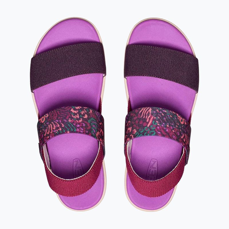 Dámske sandále KEEN Elle Backstrap beaujolais/plum perfect 5