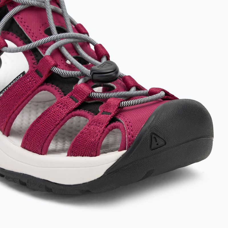 KEEN Astoria West dámske sandále beaujolais/star white 7