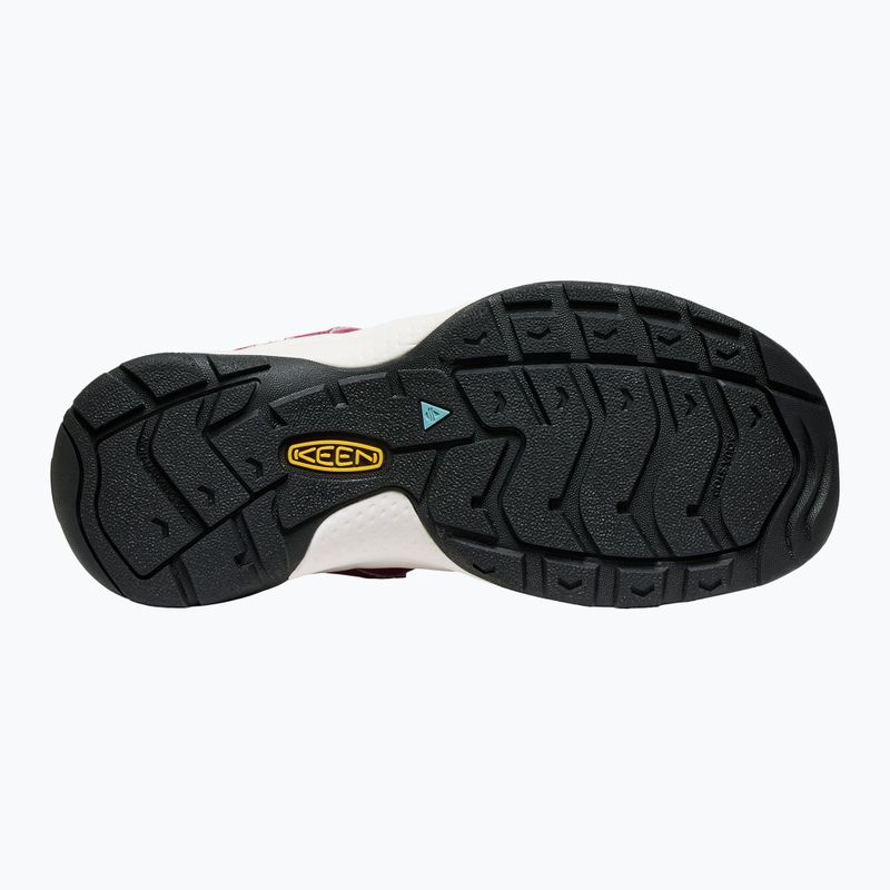 KEEN Astoria West dámske sandále beaujolais/star white 6