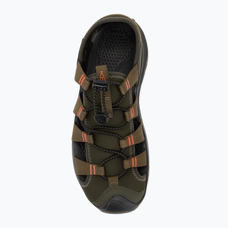 Pánske sandále KEEN Seanik H2 forest night/ dark olive 5