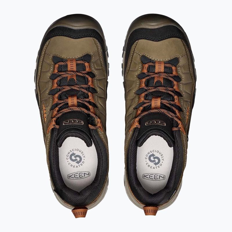 Pánske trekingové topánky KEEN Targhee IV WP sea turtle/roasted pecan 13