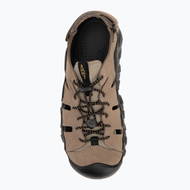 Pánske sandále KEEN Hyperport Fisherman Leather brindle / oak buff 6