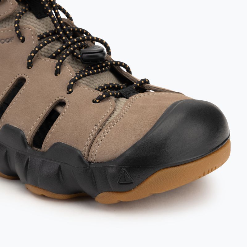 Pánske sandále KEEN Hyperport Fisherman Leather brindle / oak buff 7