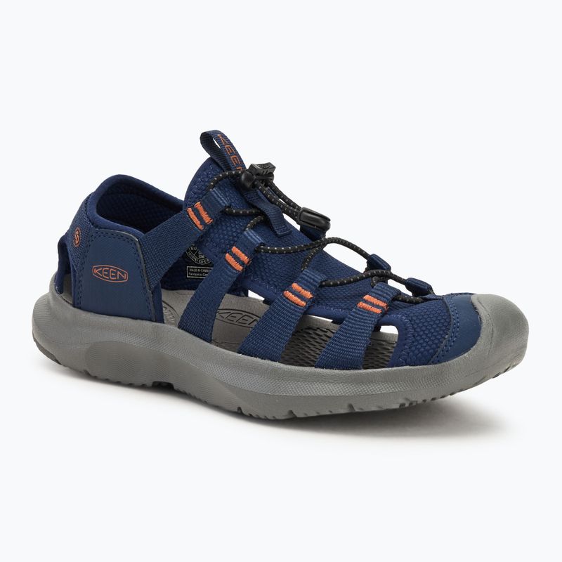 Pánske sandále KEEN Seanik H2 naval academy/ gold flame