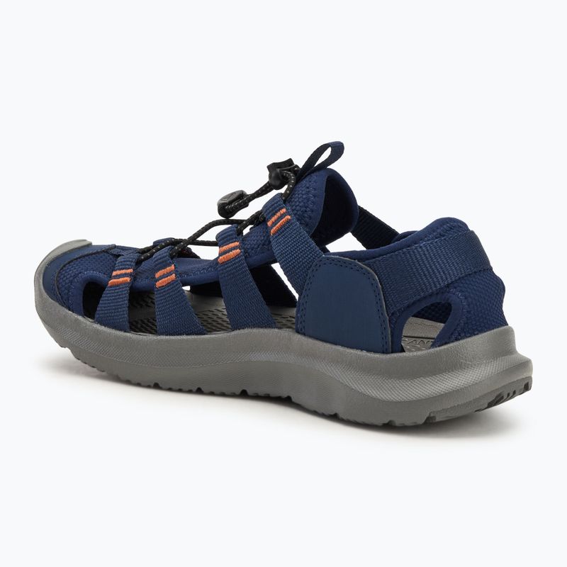 Pánske sandále KEEN Seanik H2 naval academy/ gold flame 3