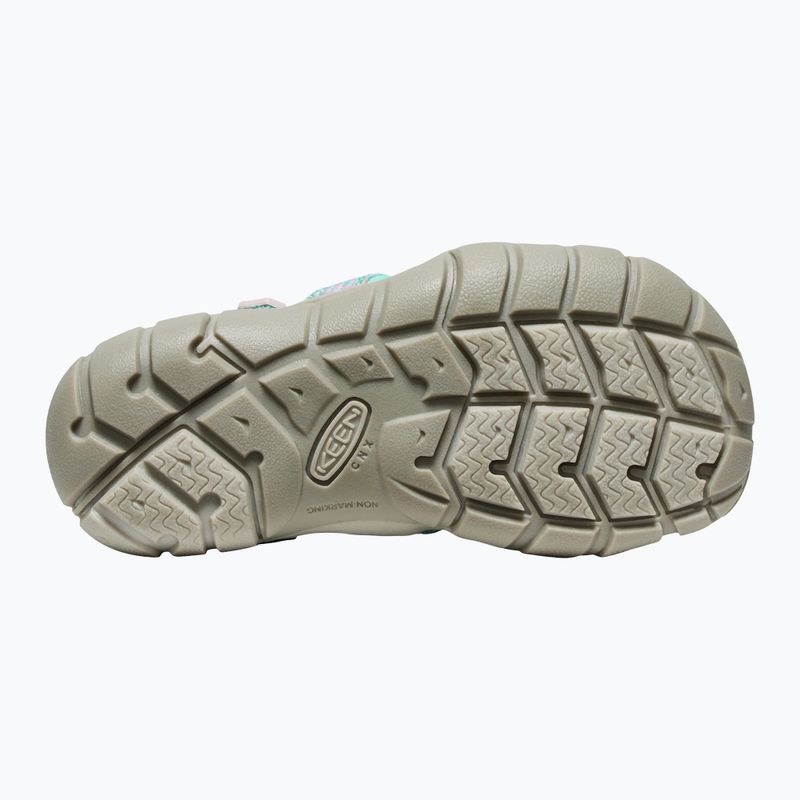 Detské sandále KEEN Seacamp II CNX aqua/giggle pink 6