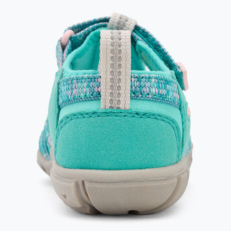 Detské sandále KEEN Seacamp II CNX aqua/giggle pink 6