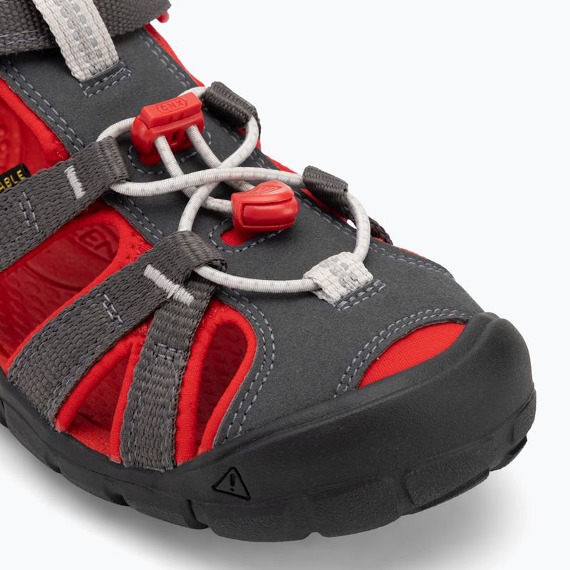 Juniorské sandále KEEN Seacamp II CNX magnet/ red carpet 7