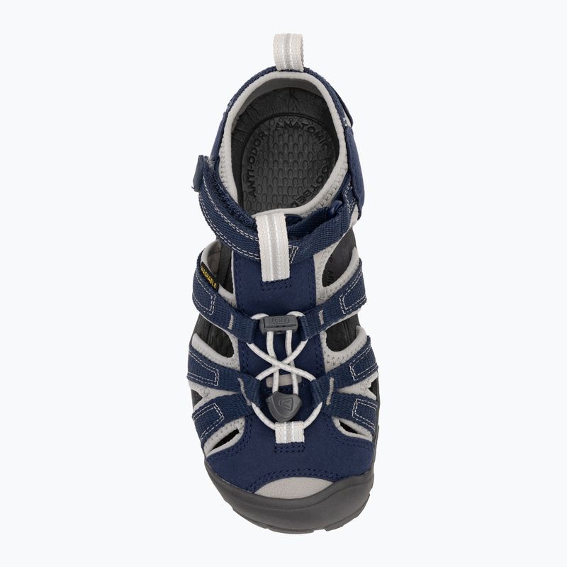 Juniorské sandále KEEN Seacamp II CNX naval academy/ drizzle 5