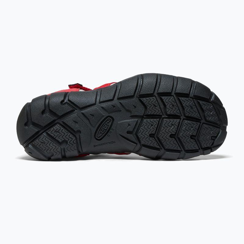 Juniorské sandále KEEN Seacamp II CNX red/alloy 6
