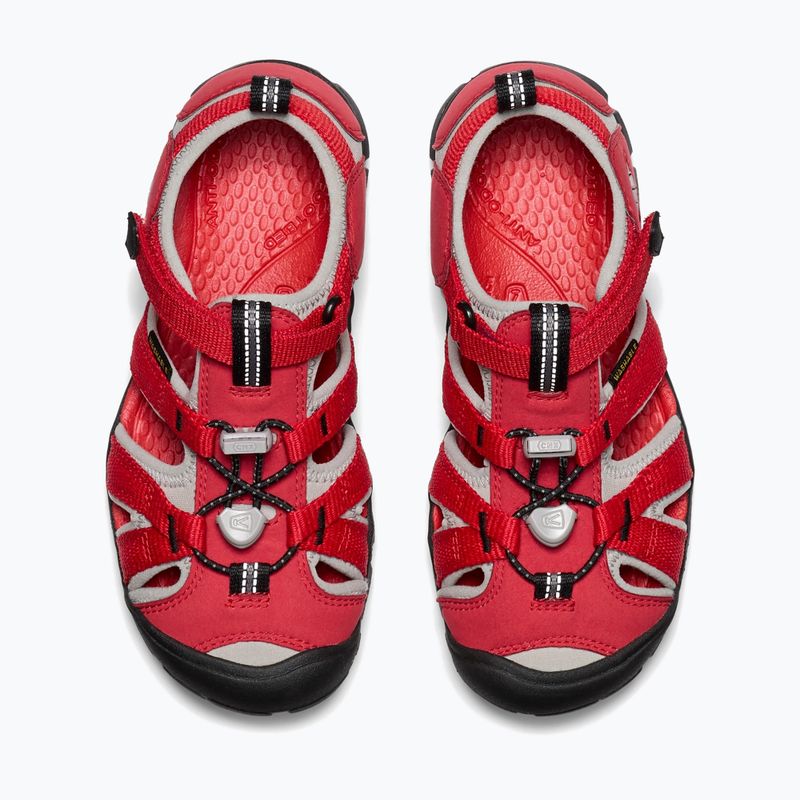 Juniorské sandále KEEN Seacamp II CNX red/alloy 7