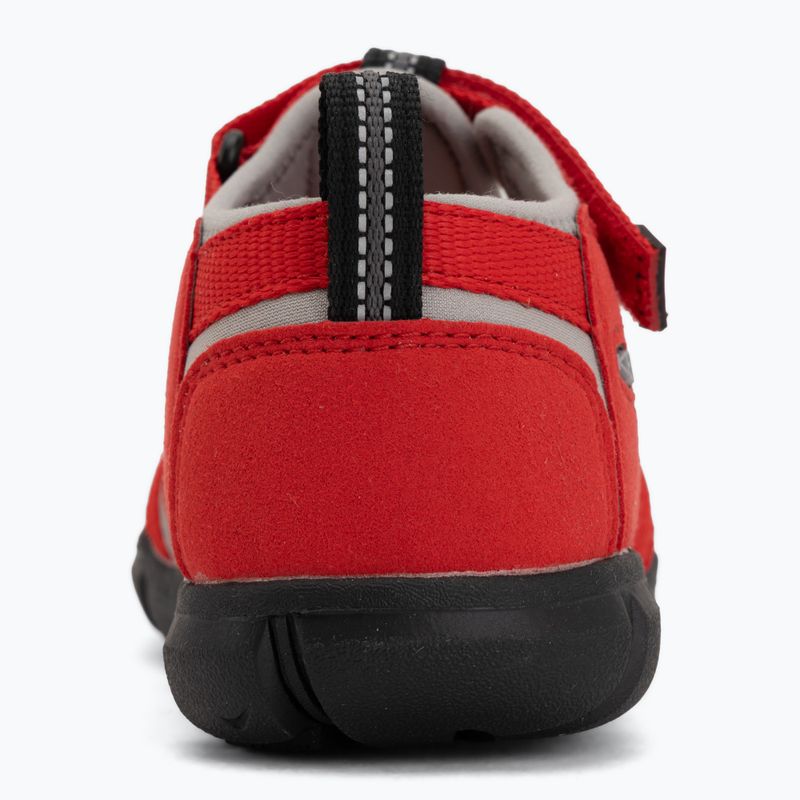 Juniorské sandále KEEN Seacamp II CNX red/alloy 6