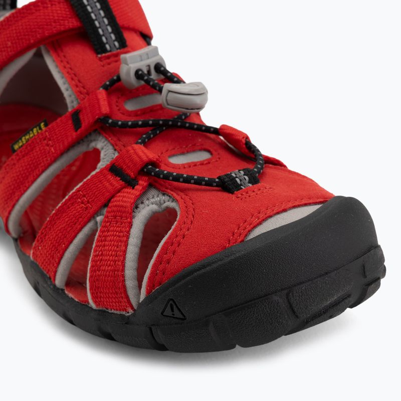 Juniorské sandále KEEN Seacamp II CNX red/alloy 7