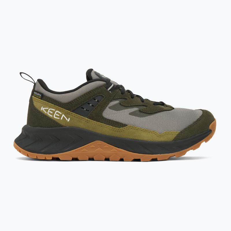 Pánske trekové topánky KEEN Hightrail Waterproof Steel grey/forest night 2