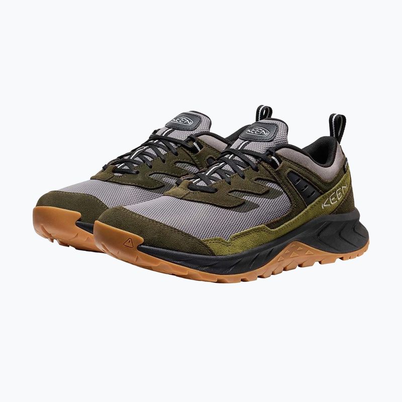 Pánske trekové topánky KEEN Hightrail Waterproof Steel grey/forest night 8