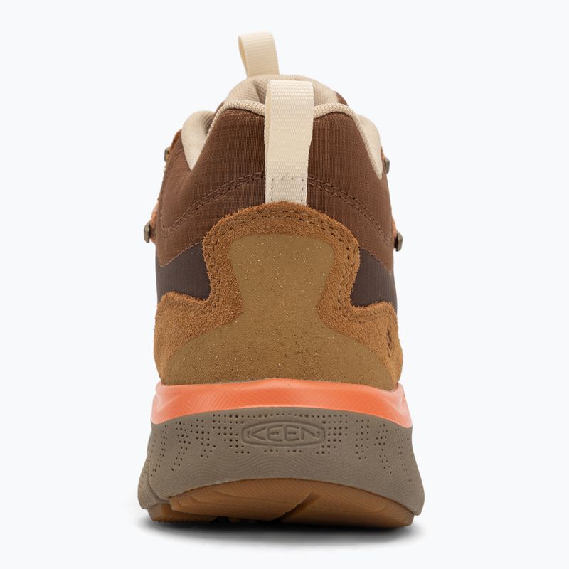 Dámske trekové topánky Keen Leiki Leather Mid Waterproof chipmunk/bison 6