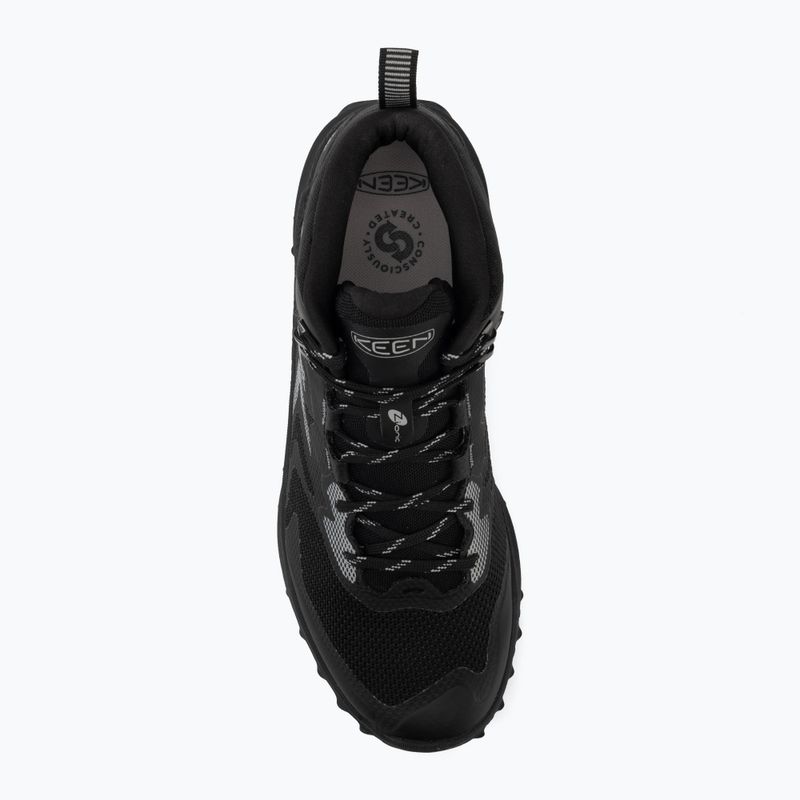 Pánske turistické topánky KEEN Zionic Nxt Mid Wp triple black 5