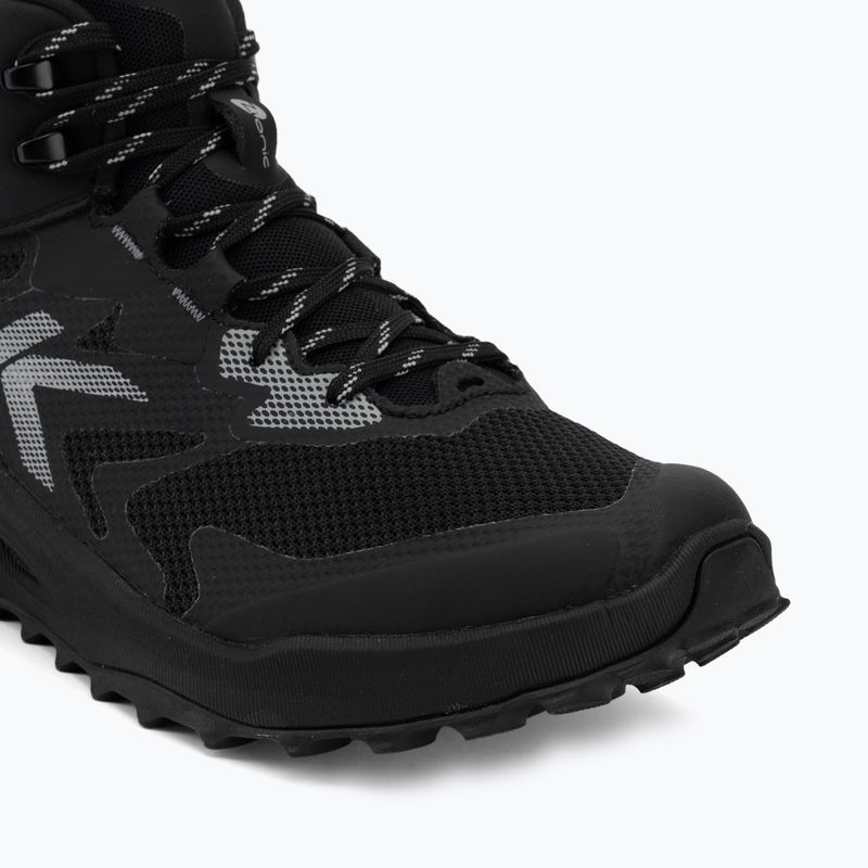 Pánske turistické topánky KEEN Zionic Nxt Mid Wp triple black 7