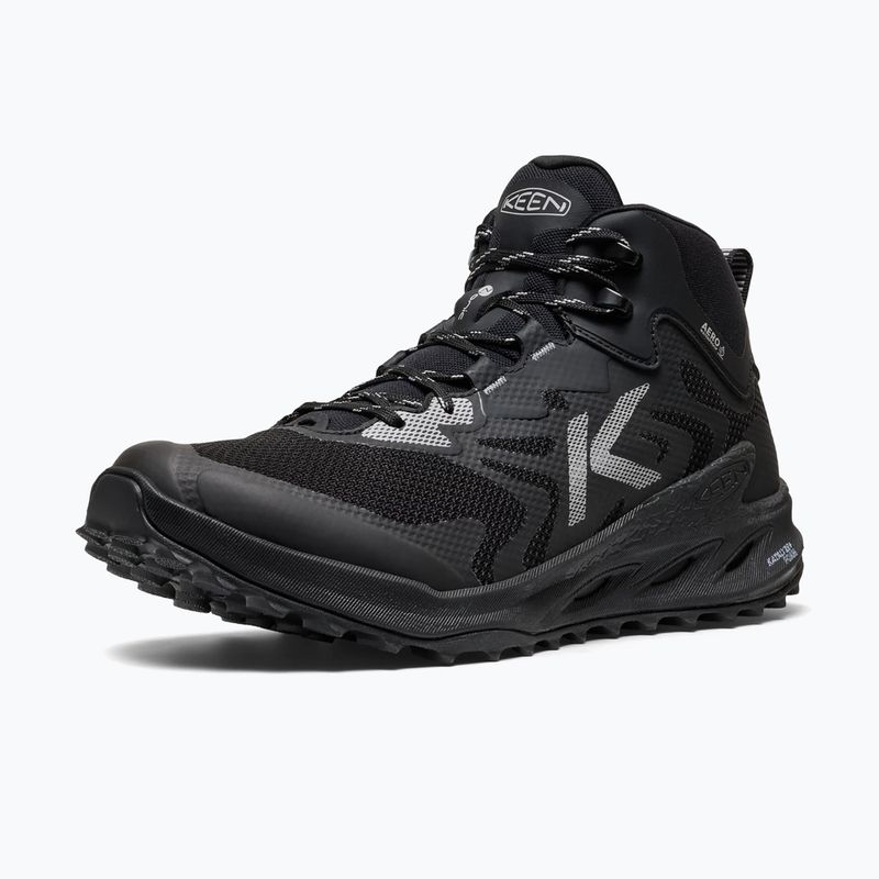 Pánske turistické topánky KEEN Zionic Nxt Mid Wp triple black