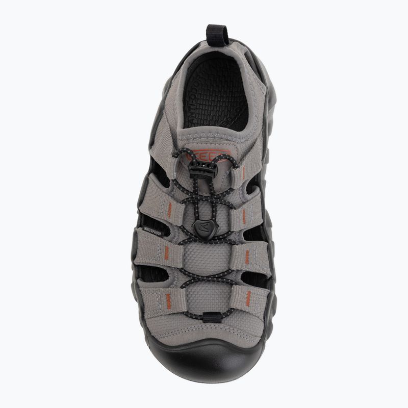Pánske sandále KEEN Hyperport H2 steel grey/burnt brick 5