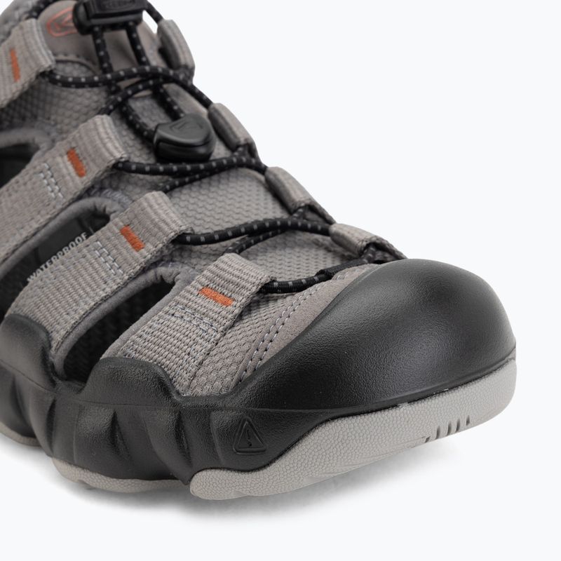 Pánske sandále KEEN Hyperport H2 steel grey/burnt brick 7
