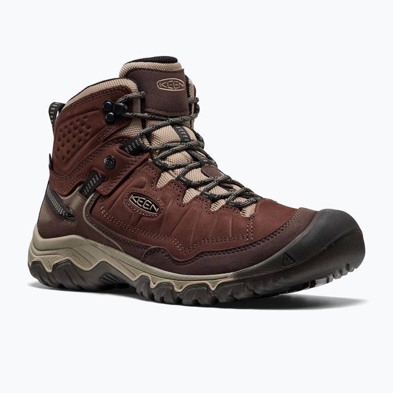Pánske turistické topánky KEEN Targhee IV Mid Wp java/bridnle