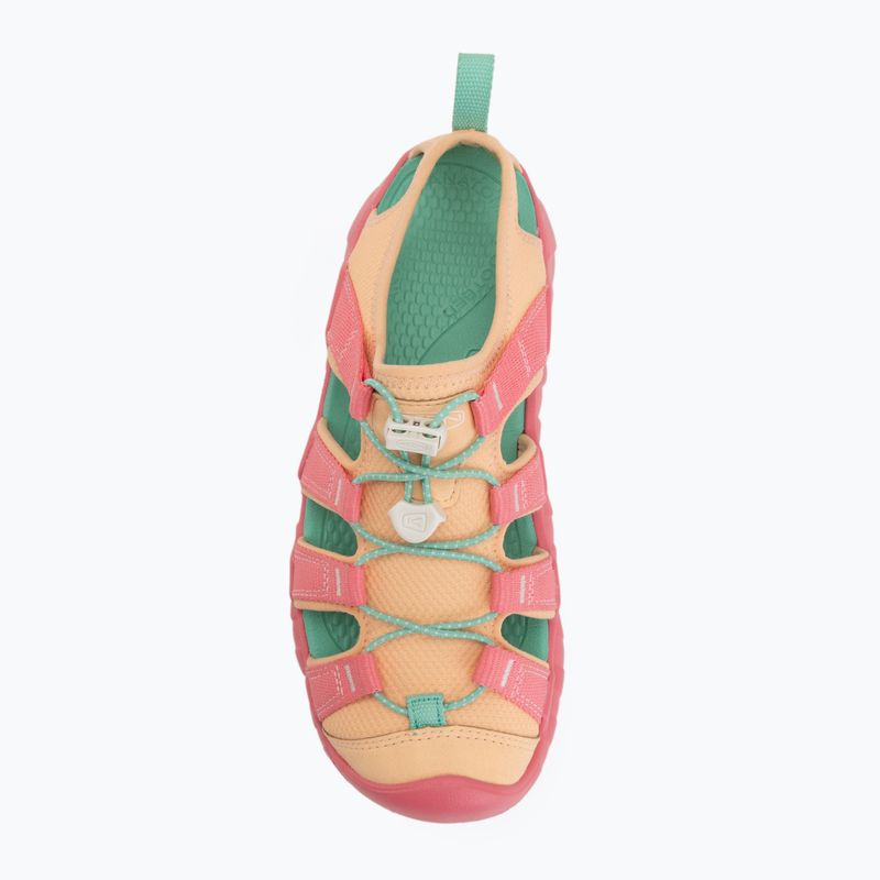 Detské sandále KEEN Hyperport H2 pink lemonade/peach fuzz 5