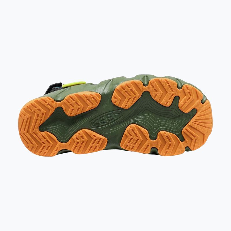 Detské sandále KEEN Hyperflt green/orange peel 6