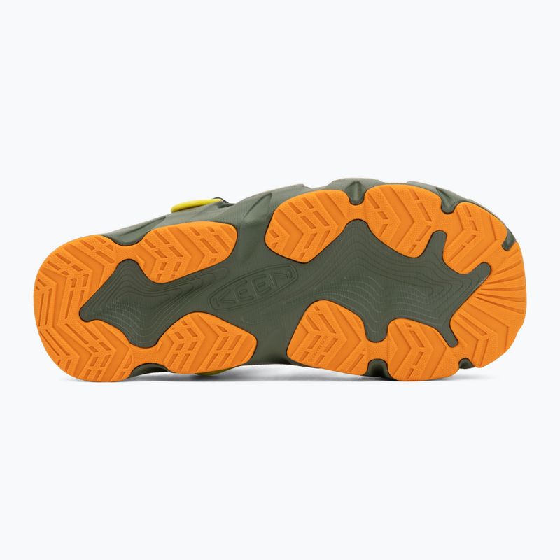 Detské sandále KEEN Hyperflt green/orange peel 5