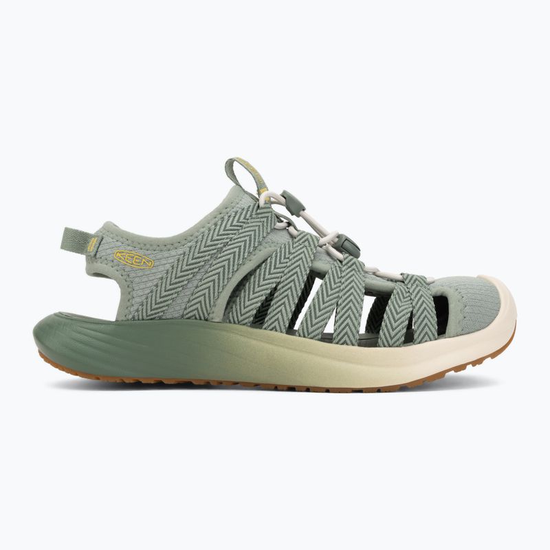 Dámske sandále KEEN Whisper Lite lily pad/cream gold 2